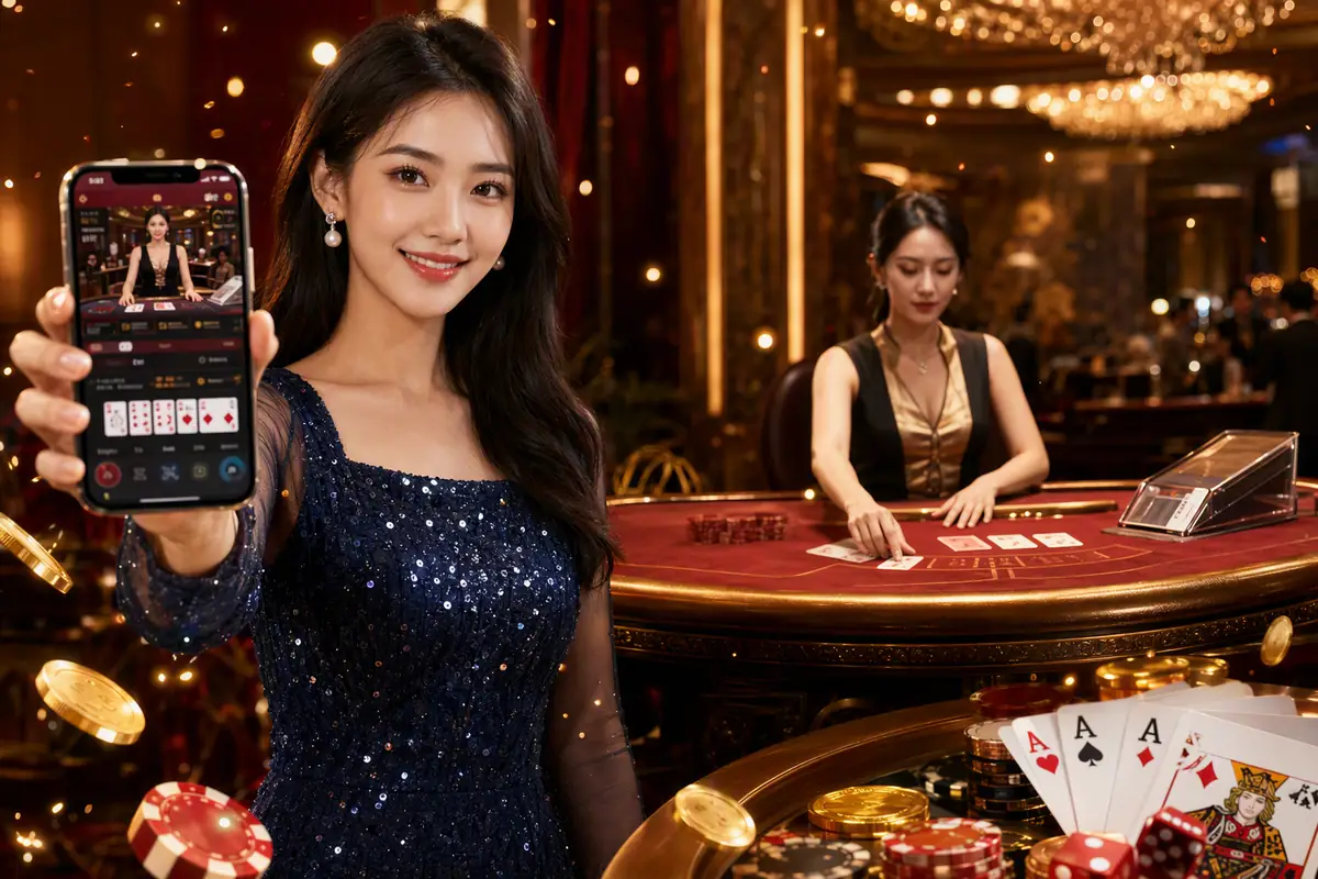 maggi88 Casino studio dealer langsung roulette